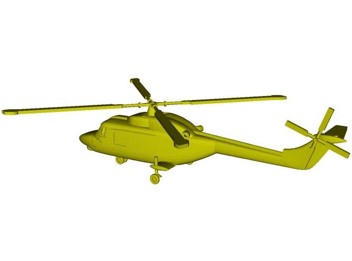 1/220 scale Westland Lynx Mk 95 helicopter x 1 3d printed