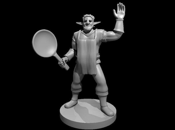 Firbolg Chef 3d printed