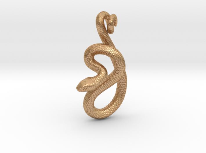 Snake Pendant_P05 3d printed