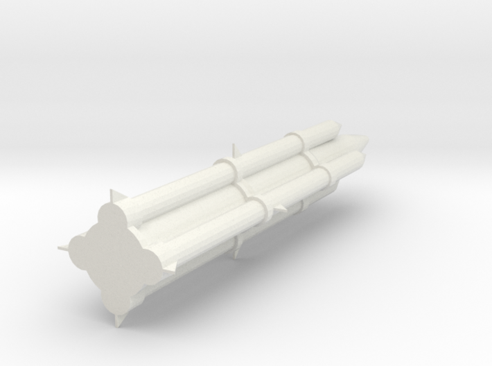 1/400 Scale Russian SS-X Missile 3d printed