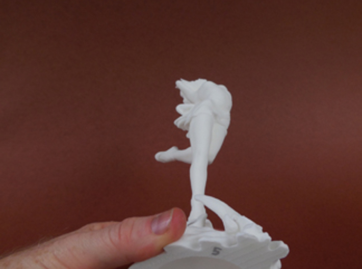 9 inches tall- FlowerDancer-TimKing 3d printed 9 inch tall, hollow base