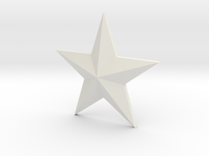 Cosplay 3D Star - 5 size options 3d printed