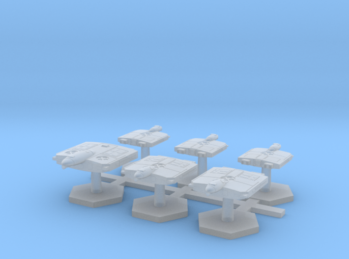 7000 Scale Flivver Fleet Builder Collection MGL 3d printed
