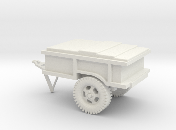 1/72 Scale Trailer 2W Clothing and Textile Repair 3d printed