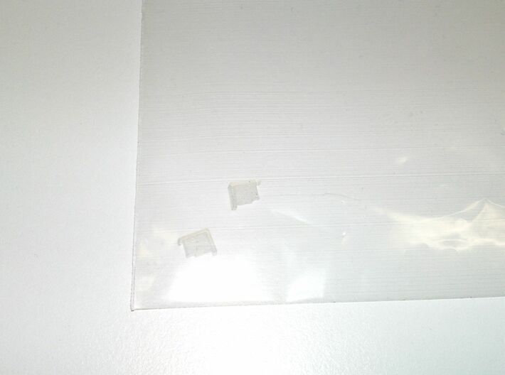 SMART Card v2 case - LED diffuser for 'stealth'  3d printed 