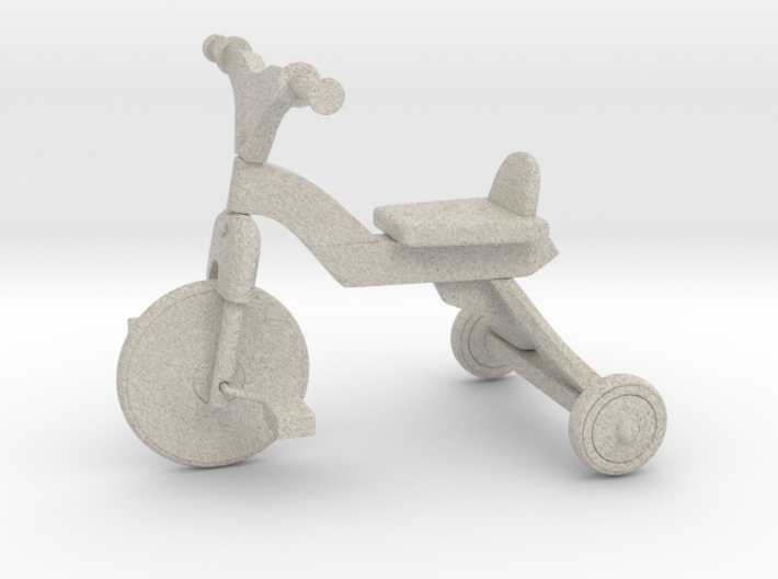 Miniature 1:12 Dollhouse Bicycle 3d printed