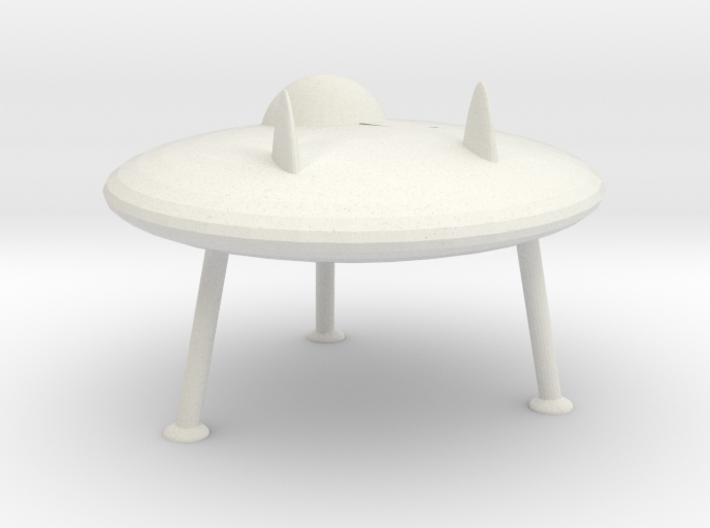 S Scale Flying Saucer 3d printed This is a render not a picture