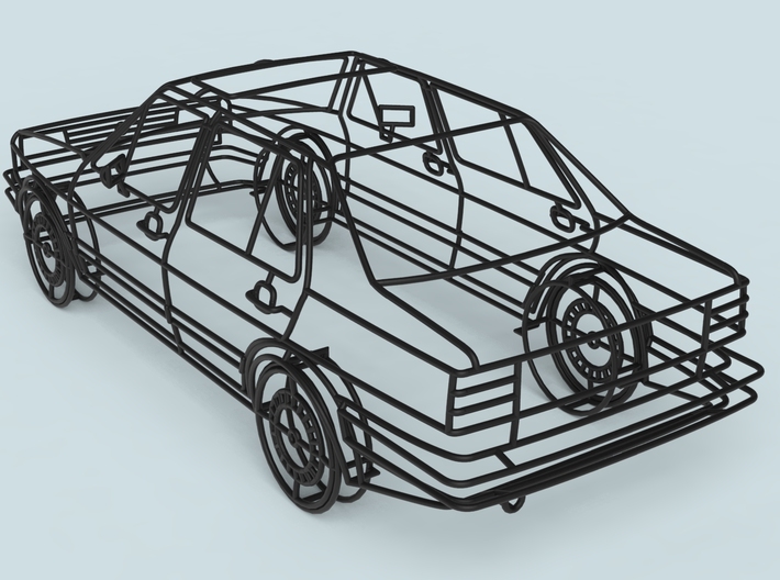 VW Jetta 3d printed 