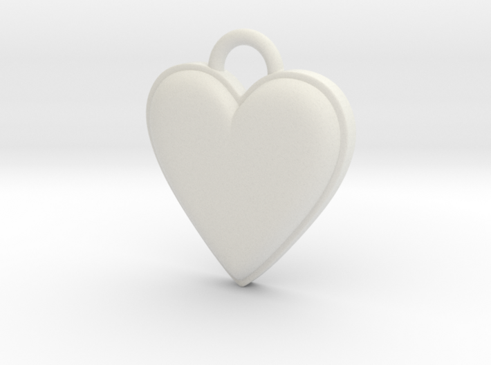 Cosplay Charm - BOP Heart (variant 1) 3d printed