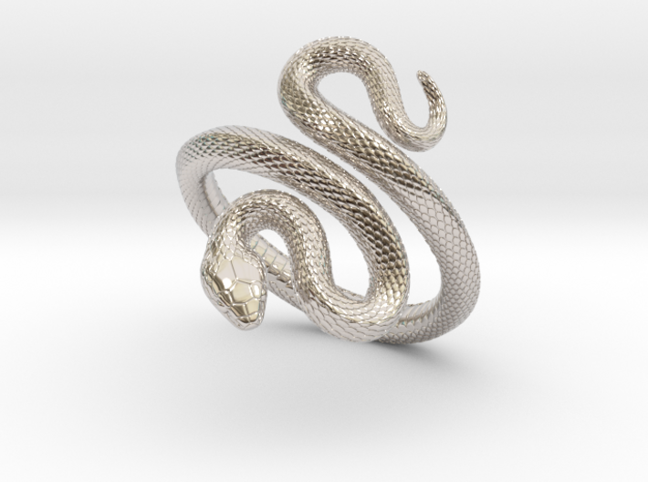 Snake Bracelet_B02 3d printed