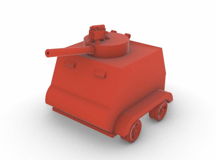 1/87 Cuban Dummy Tank 3d printed