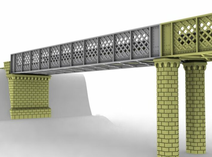 HOV6M11 Modular metallic viaduct 3 3d printed