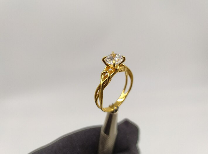 Lily - Wedding ring 3d printed 