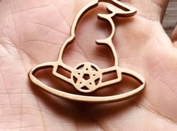 Master Wizards Hat Pendant 3d printed 