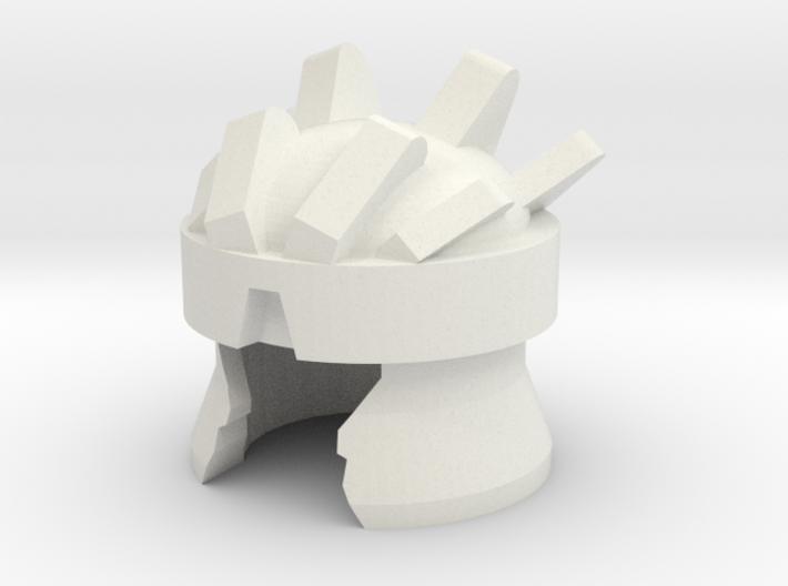 Robohelmet: Extinct Fudge 3d printed