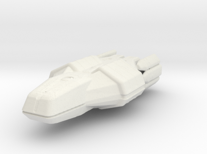 Valkyrie Class Command Carrier 5.1&quot; long reworked 3d printed