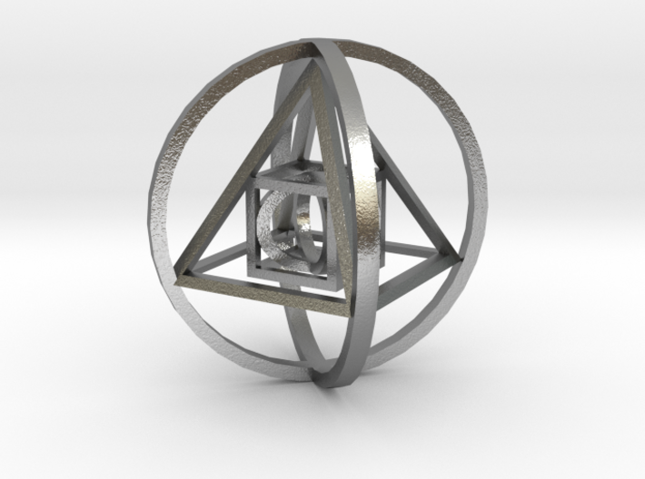 3D Philosopher Stone 3d printed 
