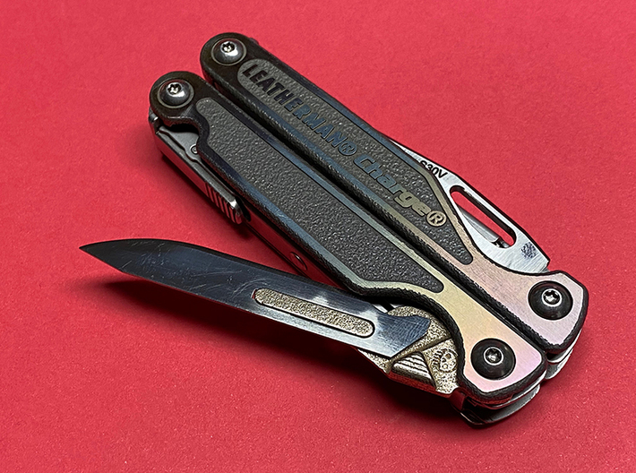 Leatherman Wave Left Hand No 4 Scalpel 3d printed 