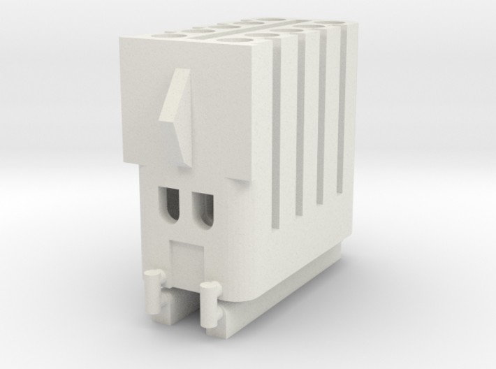 Late Westy Fuse Block Universal Male Plug 3d printed