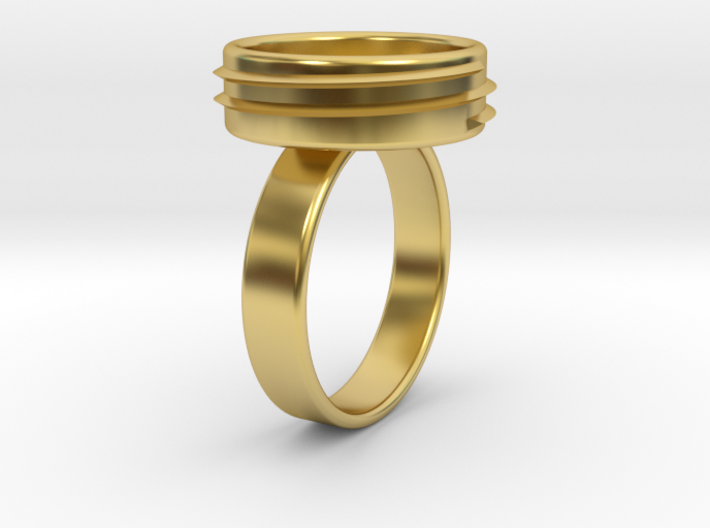 Capsule Ring (Body) 3d printed