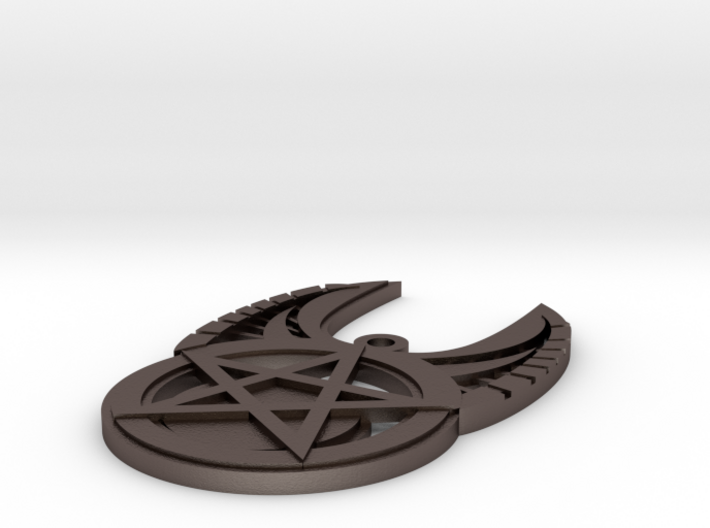 EGYPTIAN CANINE (PENTACLE) 3d printed
