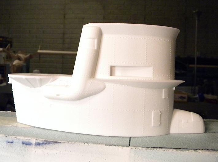 1/35 DKM Uboot VIIB Conning Tower 3d printed 