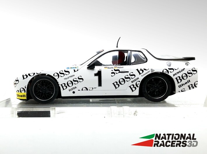 Chassis - Falcon Slot Cars / Fly Porsche 924 GTR  3d printed 