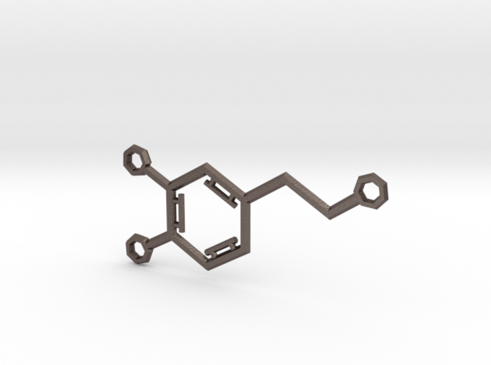 Large Dopamine Molecule 3d printed