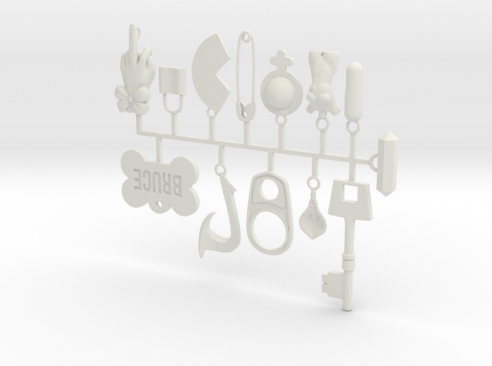 Cosplay Charm Kit - Multi-Charm Bundle 3d printed