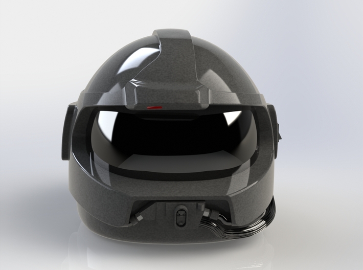 Airwolf Supercopter 3D Helmet 1/6 scale including 3d printed