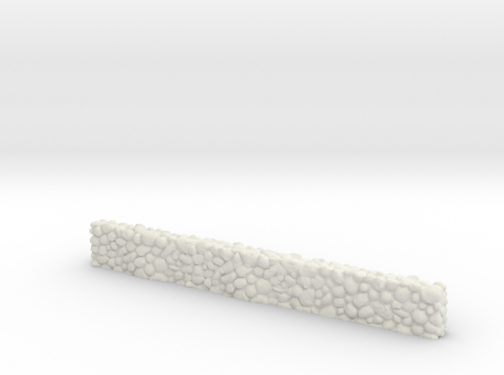 Stone Wall 1/100 3d printed