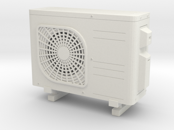 Air conditioner 01. 1:12 Scale 3d printed