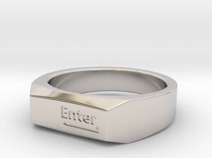 Enter key Ring 3d printed