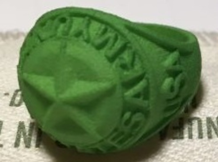 ARMY Ring Size 8.5, 10.5, 12 & 13 3d printed Single pic