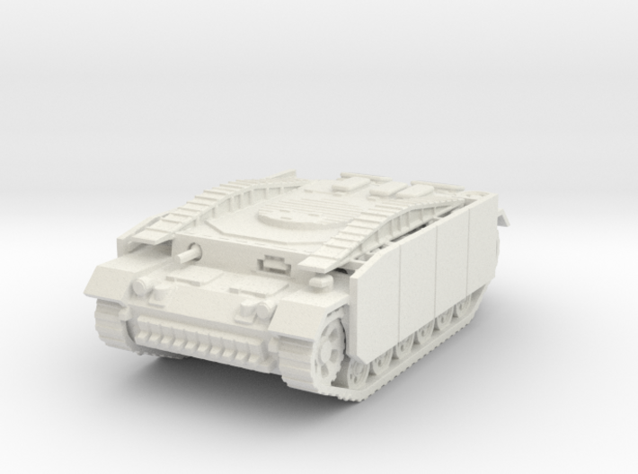 Pionierpanzer III (Schurzen) 1/100 3d printed