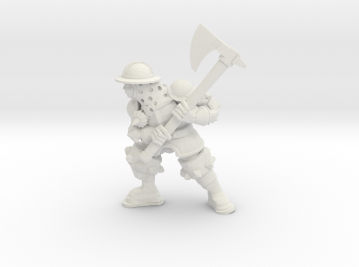 Character Series: Axe Soldier 3d printed 