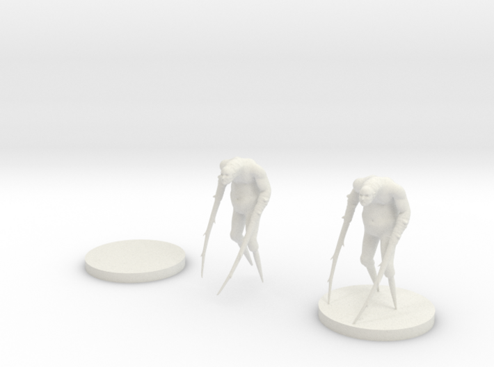Sorrowsworn - The Lonely, with and without a stand 3d printed 