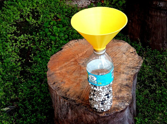 Airsoft BB Funnel for Water Bottle 3d printed 