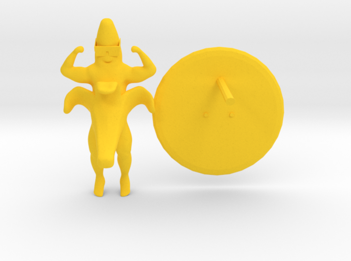 Banana Man 3d printed