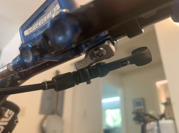 Hope Tech 3 Lever Direct Mount for Fox Transfer 3d printed 