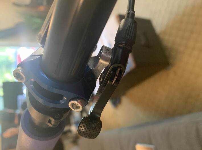 Hope Tech 3 Lever Direct Mount for Fox Transfer 3d printed 