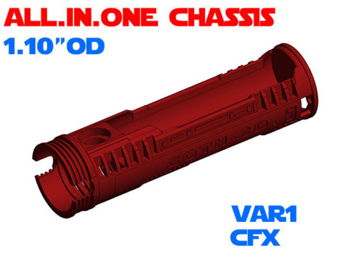 ALL.IN.ONE - 1.10&quot;OD - CFX chassis Var1 3d printed