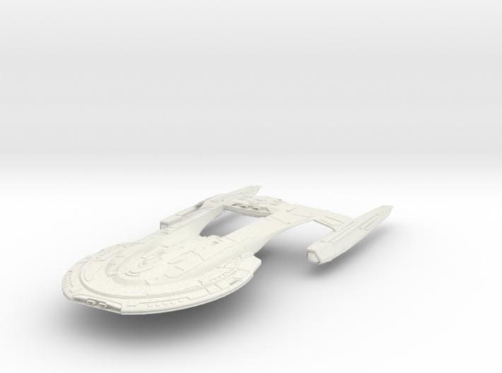 Federation Valakira Class II BattleGunShip 13.9&quot; 3d printed