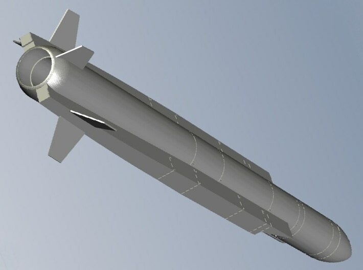 1/32 scale MBDA Aerospatiale ASMP-A missile x 1 3d printed 