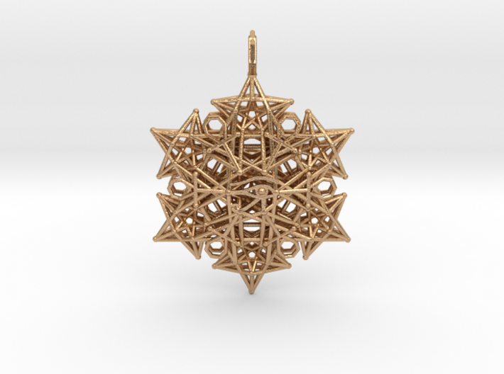 Mysteries of Egypt Sacred geometry pendant 3d printed