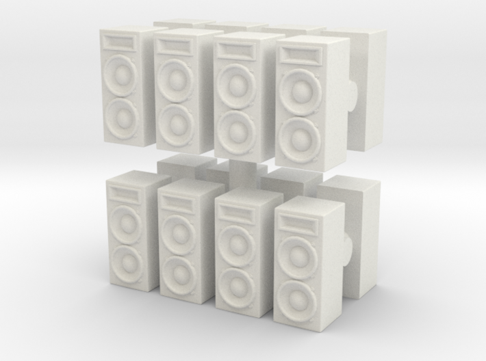 Stage Speaker (x16) 1/120 3d printed