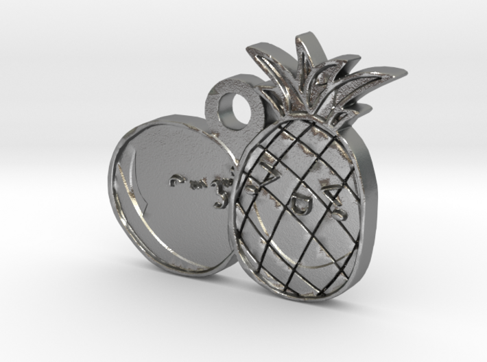 Love Fruits Carved Pedant 3d printed