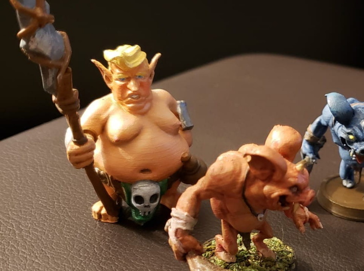 Trumplin Mini - Monsters of Murka 3d printed Show printed at home and painted
