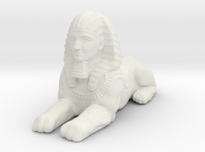 Sphinx Epic Scale miniature for games micro rpg 3d printed