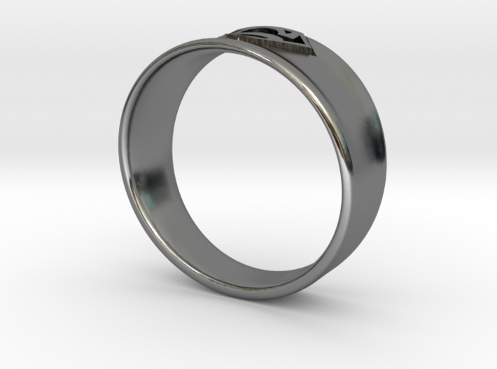 Ring Super Man 3d printed